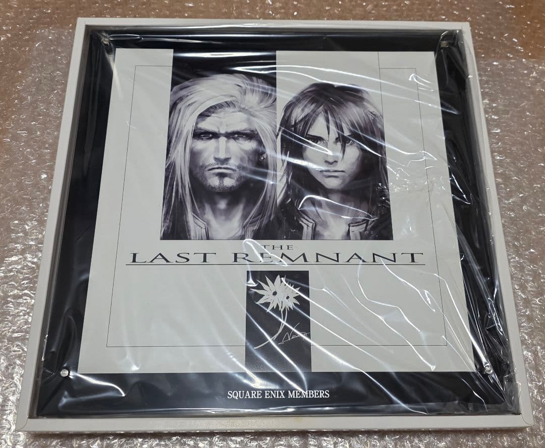 ラストレムナント THE LAST REMNANT イラストプレート 非売品レア ラストレムナント LAST REMNANT イラストプレート 非売品 直良有祐