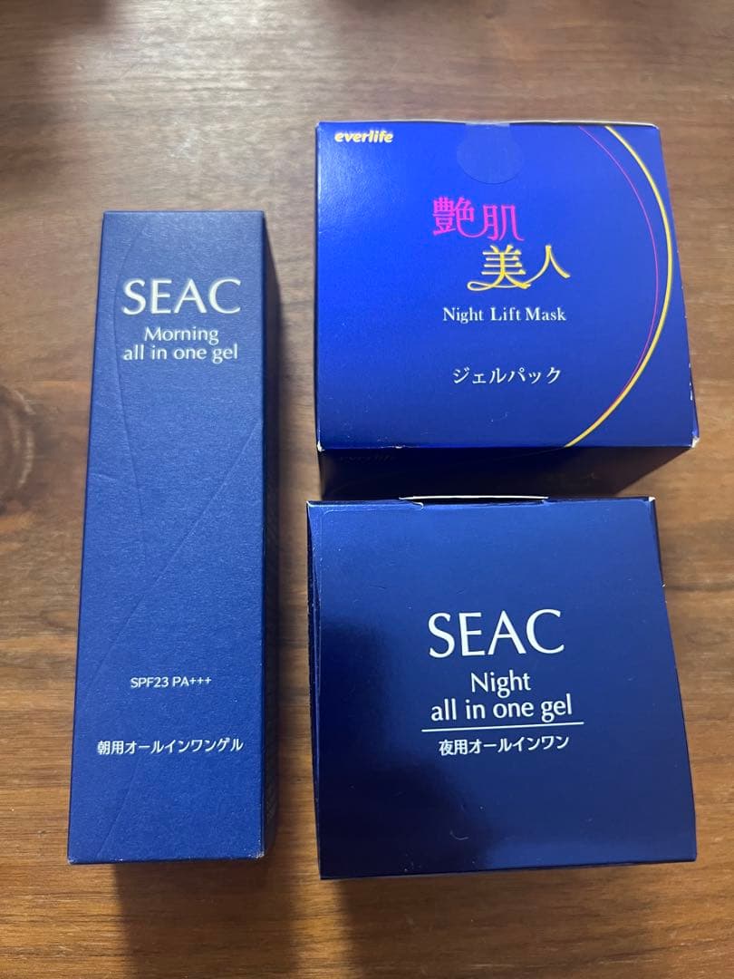 SEAC オールインワンジェルセット&エバーライフナイトリフトマスク 艶肌美人ナイトリフトマスク 単品 ｜【エバーライフ公式】通販サイト