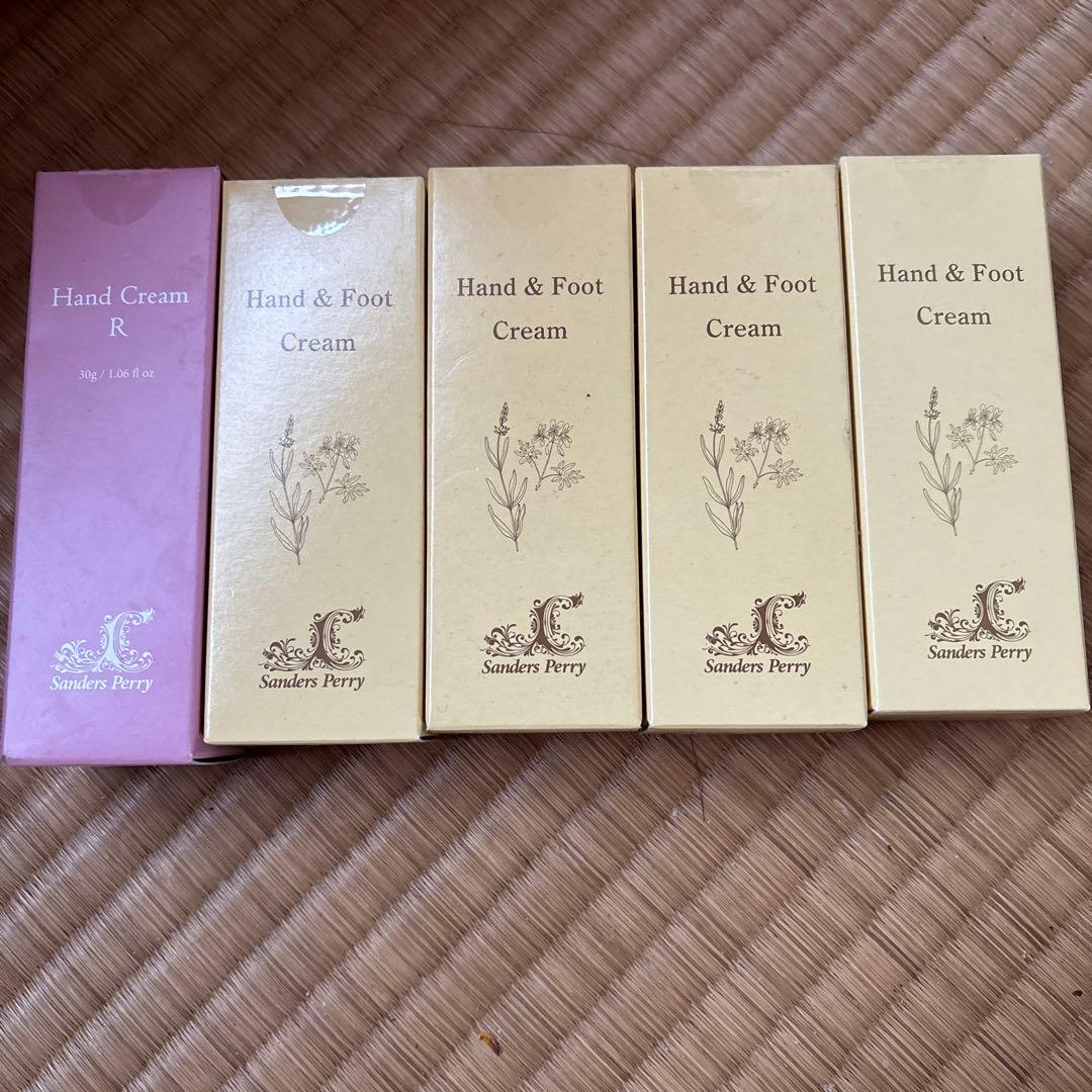 Sanders Perry ハンドクリーム R & フットクリーム 5本セット