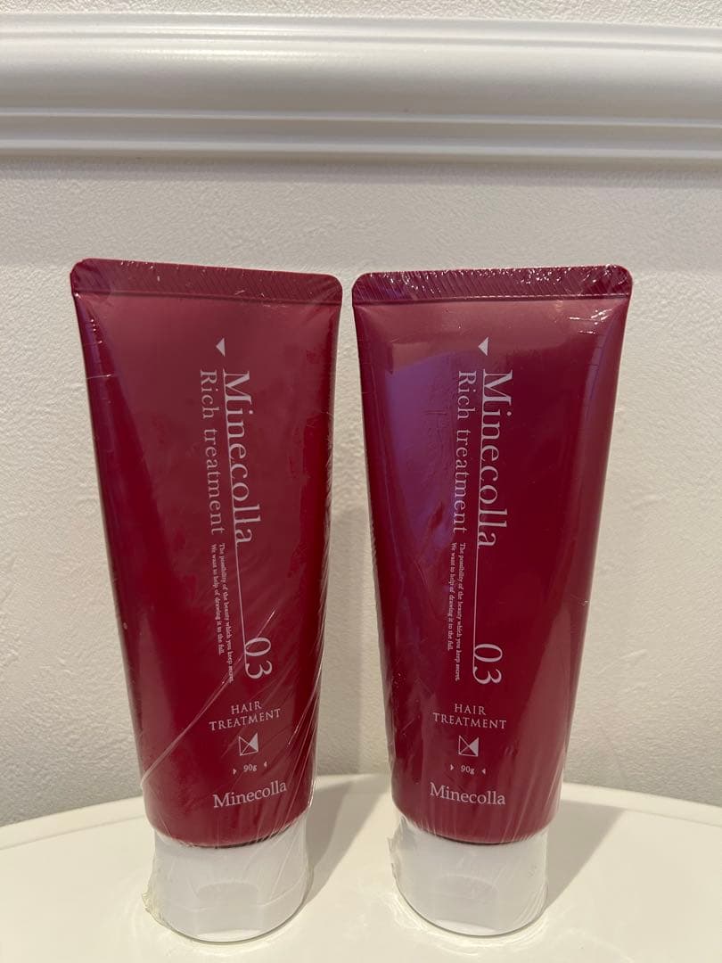 Minecolla ミネコラ　リッチトリートメント 03 2本セット 白髪・褪色悩みに】美髪ヘアケアのミネコラがつくる炭酸×紫シャンプー