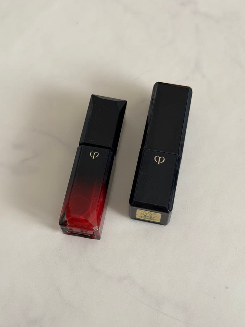 【新品未使用】クレ・ド・ポー ボーテ/リップ2本セット クレ・ド・ポー ボーテ リップクリーム 2 レッド - メルカリ