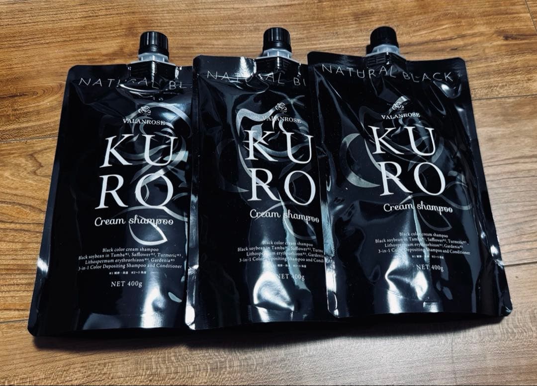 KUR0 カラーシャンプー 3個セット