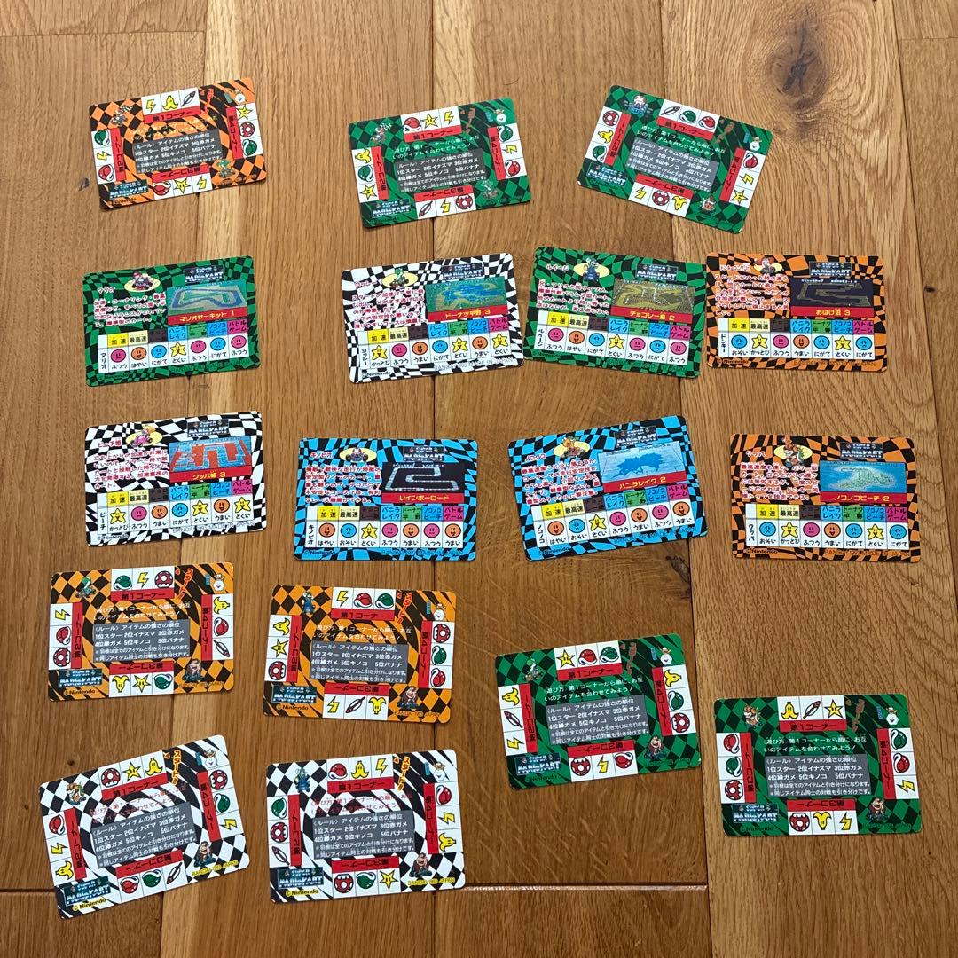 スーパーマリオカート カードダスセット - メルカリ