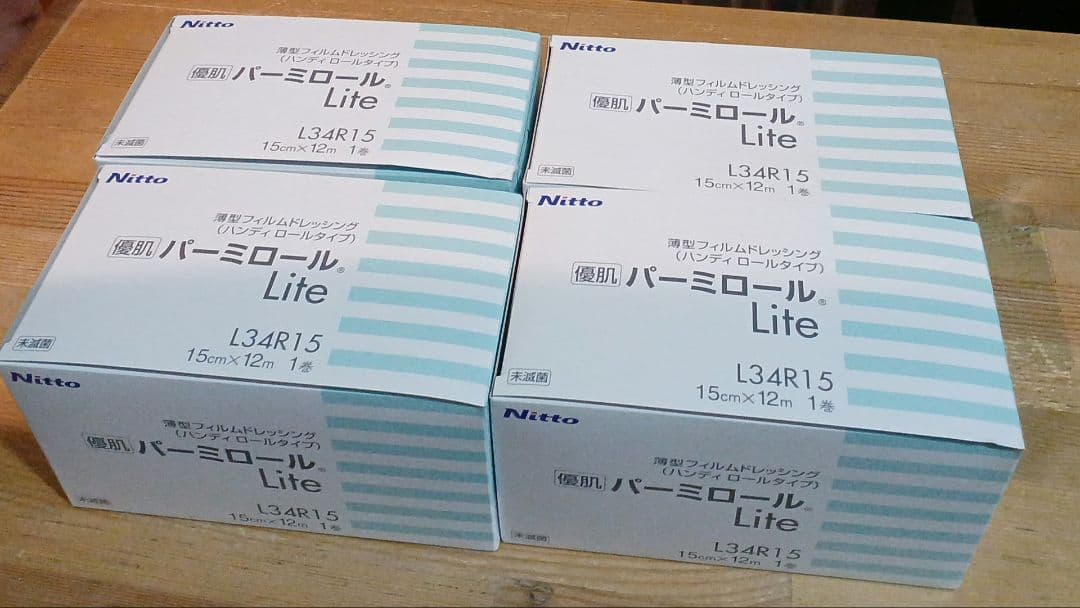 4個セット　Nitto パーミロール Lite L34R15