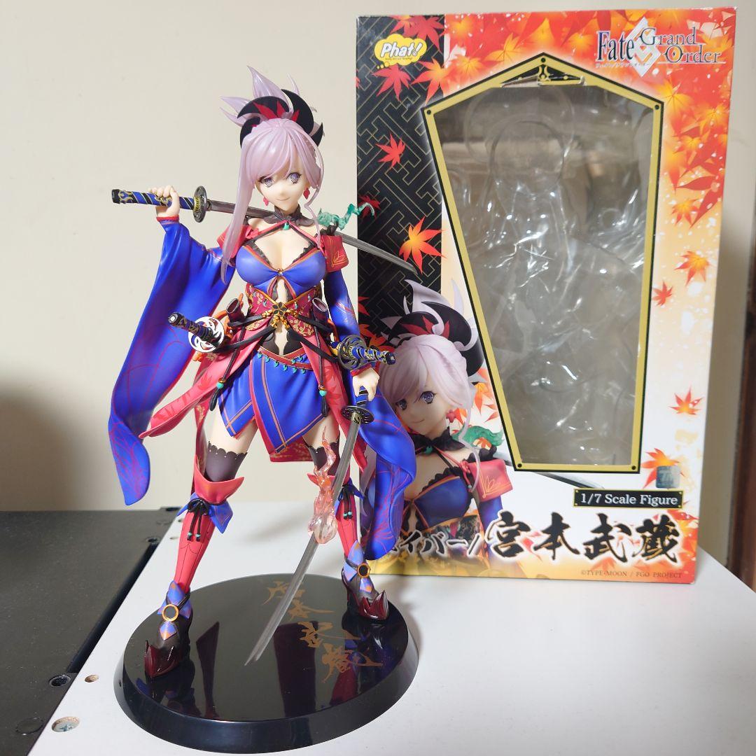 ファット・カンパニー　セイバー　宮本武蔵　1/7スケール　中古品　箱あり