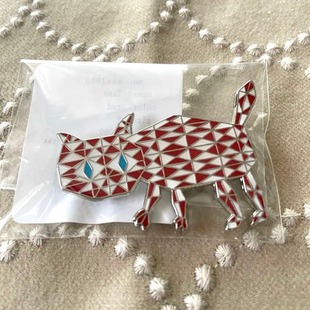 ミナペルホネン⭐︎tama ピンバッジ　red fit=scale-down,w=1200