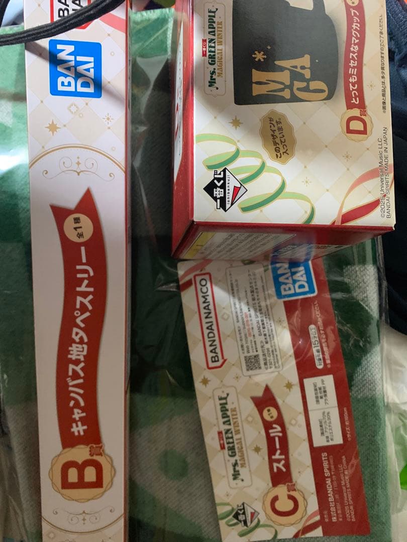 ミセス　Mrs. GREEN APPLE 一番くじ　B賞　C賞　D賞 一番くじ Mrs. GREEN APPLE MAGICAL 10 YEARS｜一番くじ倶楽部｜BANDAI