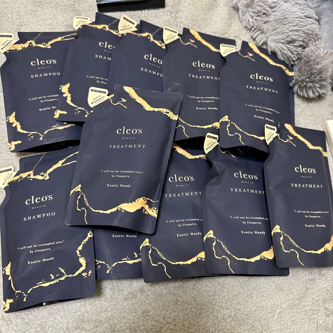 cleos シャンプー トリートメント 11本