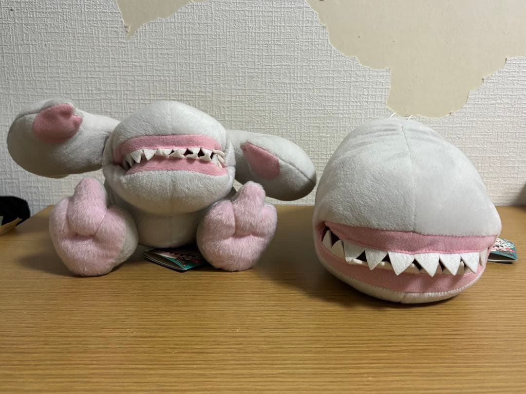 スーパーDX かみつく フルフル フルフルベビー ぬいぐるみ　2点　#1 かみつく！ フルフルベビーのぬいぐるみがアミューズメント景品に