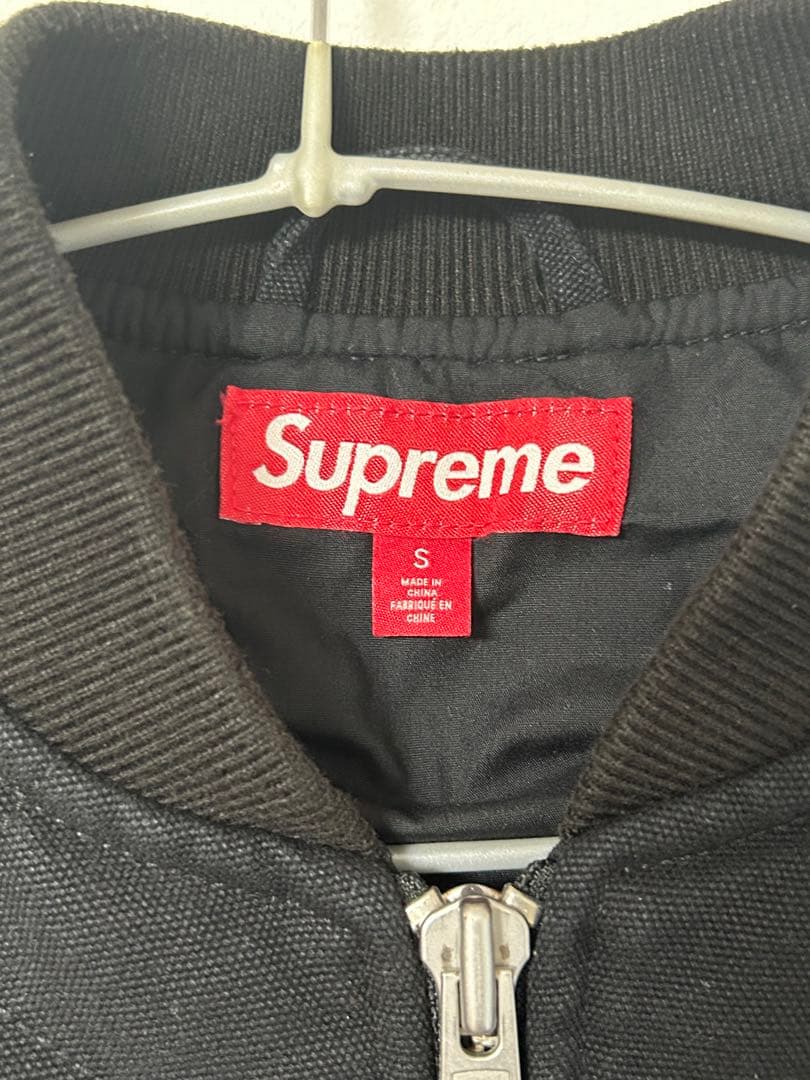 Supreme Zip-OffSleeveQuiltedBomberJacket - メルカリ