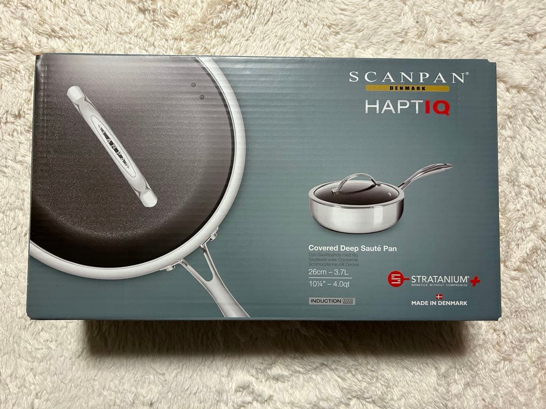 スキャンパン HAPTIQ STRATANIUM+ デンマーク 26cm深型