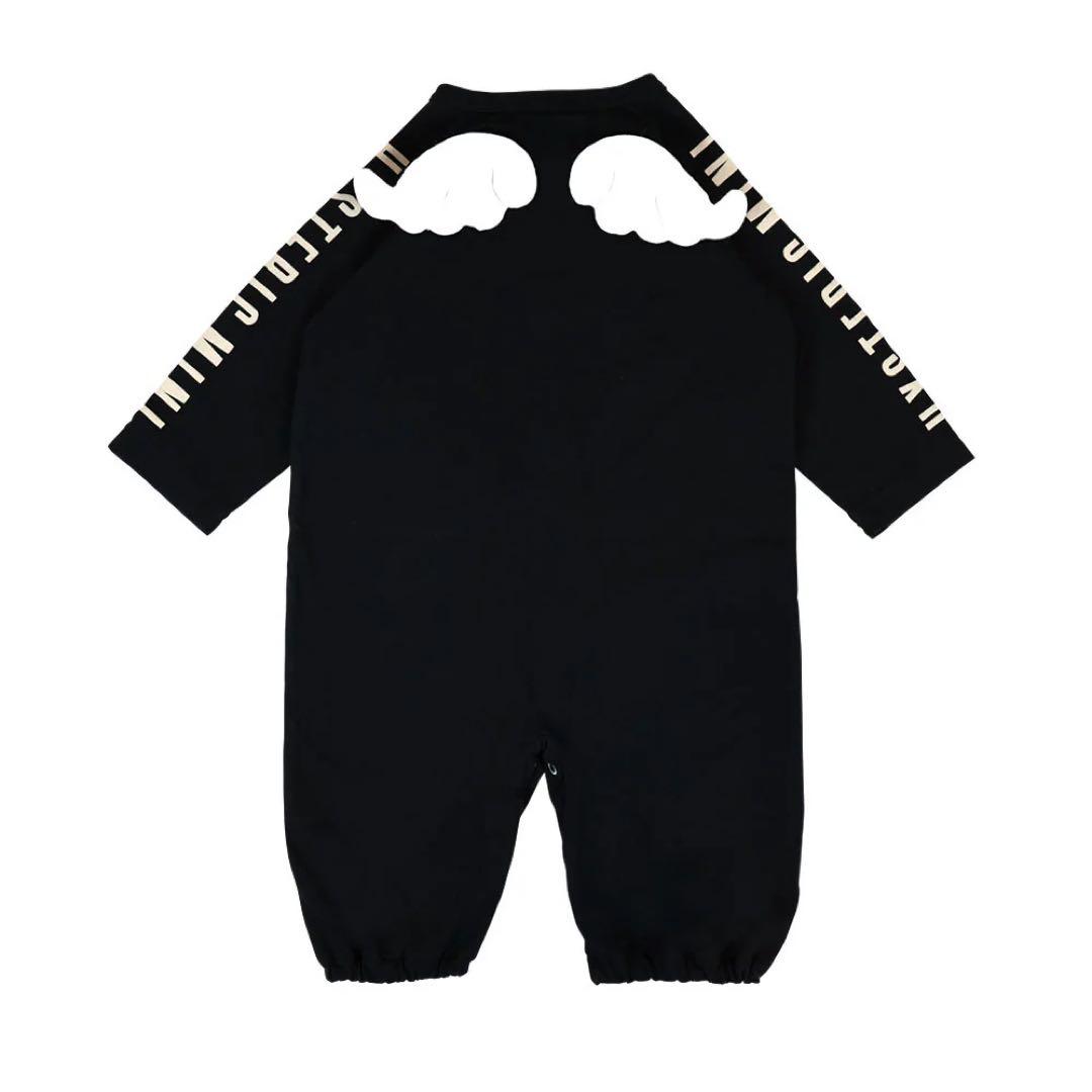 LITTLE ANGEL 羽付き 2WAYALL ロンパース ヒスミニ - メルカリ