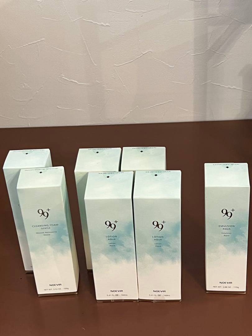 ノエビア 99+ クレンジングフォーム　化粧水　ミルクローション 7本セット
