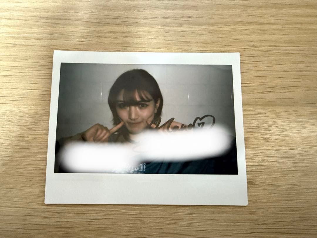 岡田奈々　ワイドチェキ　直筆サイン　コメント入り Twitter企画】3月号に登場中の、STU48岡田奈々さん、瀧野由美子さんの