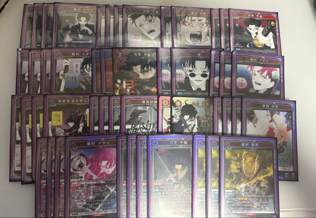 ユニアリ 紫カグラバチ デッキ 調整パーツあり パラレルあり ユニアリ】おもろすぎて滅！紫カグラバチ【漣家+毘杓】｜寝ろ。