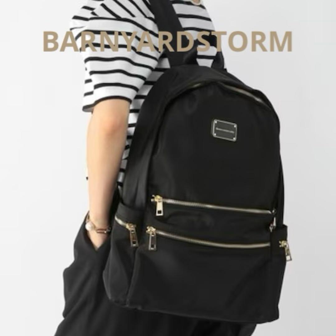 【新品未使用】BARNYARDSTORM キレイめ13ポケリュック ブラック