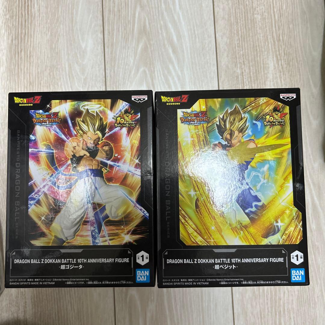ドラゴンボールZ ドッカンバトル 10周年フィギュア 2体セット - メルカリ