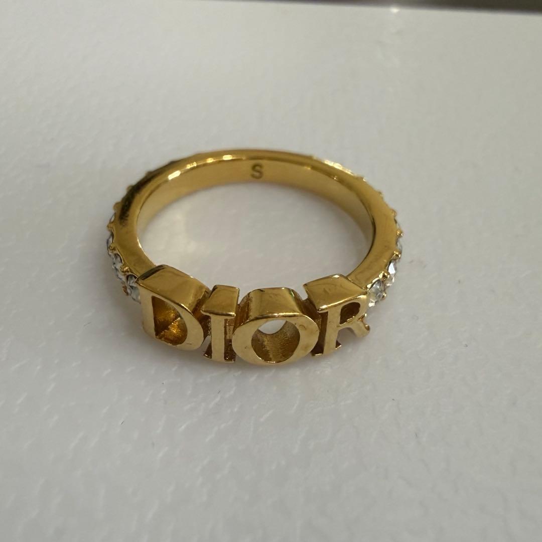 Dior evolution リング ゴールド Sサイズ