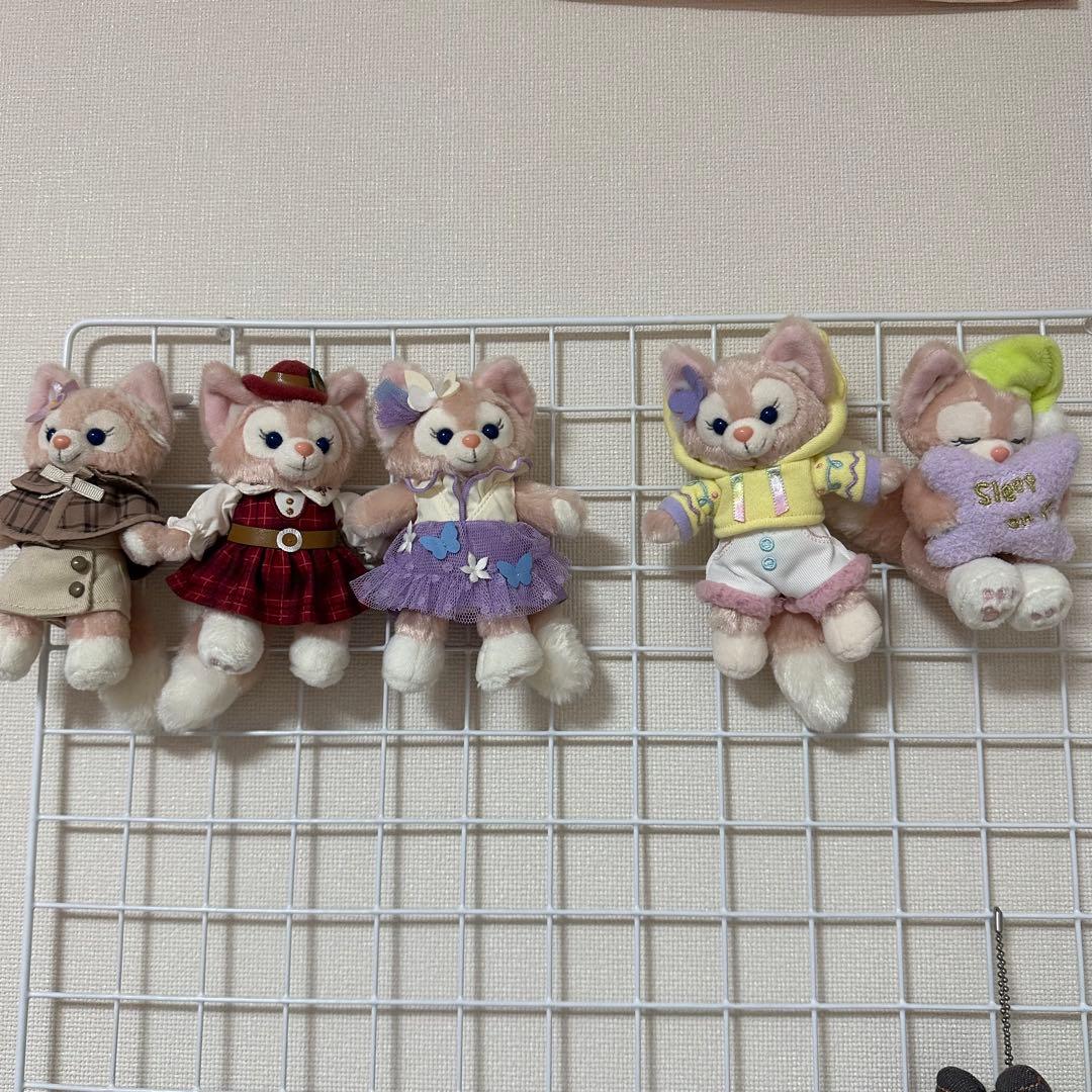 リーナベル ディズニー ストラップ ぬいぐるみ キーホルダー リーナベル デニム ぬいぐるみキーチェーン| 香港ディズニー – リーナ