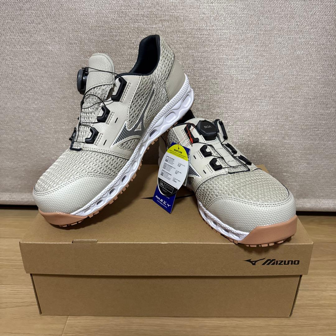 14000円→13000円値下げ！Mizuno安全靴 BOAシステム 27cm