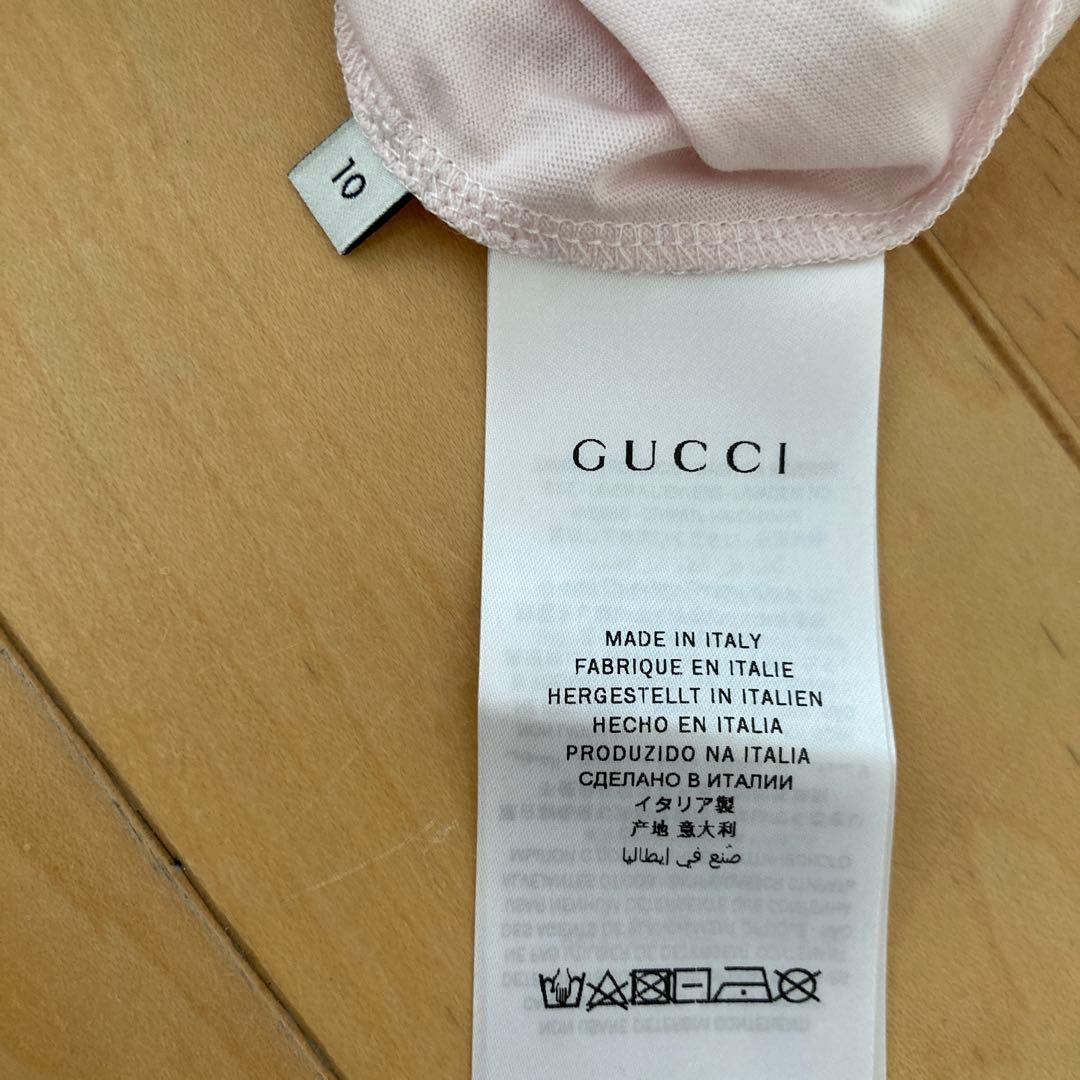 新品！GUCCI×ロンハーマンコラボ Tシャツ サイズ10 ピンク - メルカリ