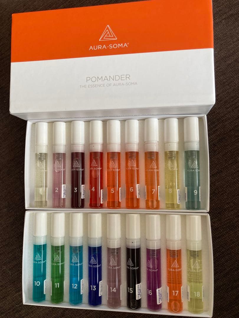 オーラソーマAURA-SOMA ポマンダーセット 18本（2.5ml×18本））