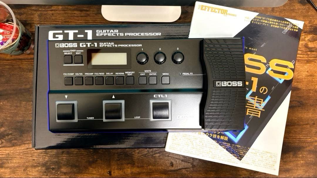 BOSS GT-1 マルチエフェクター+ PSAアダプター元箱付属品あり