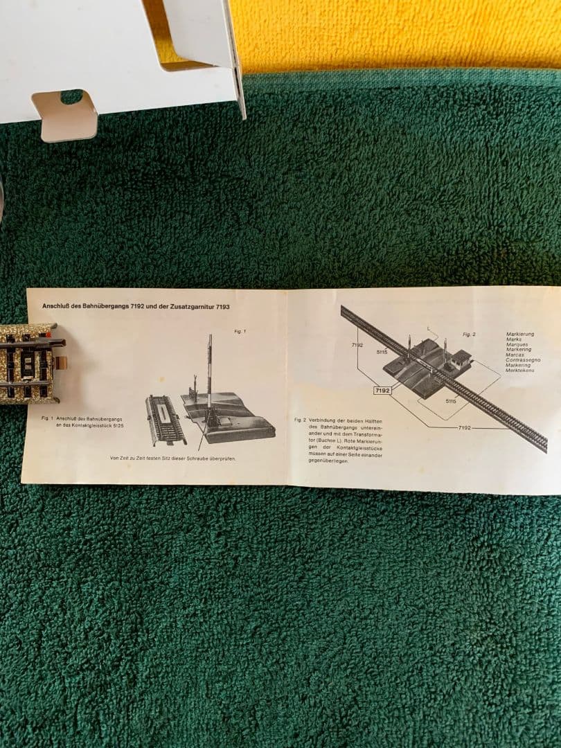 入手不可能メルクリンHOドイツ国鉄踏切セットNo7192 廃番品 - メルカリ