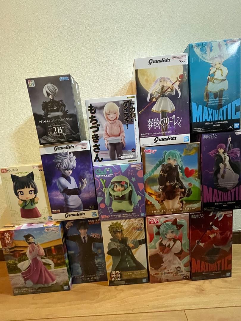 最新　人気　プライズ　フィギュア　14点　まとめ　フリーレン　ナルト　猫猫　他 TVアニメ『葬送のフリーレン』から「フリーレン」「フェルン
