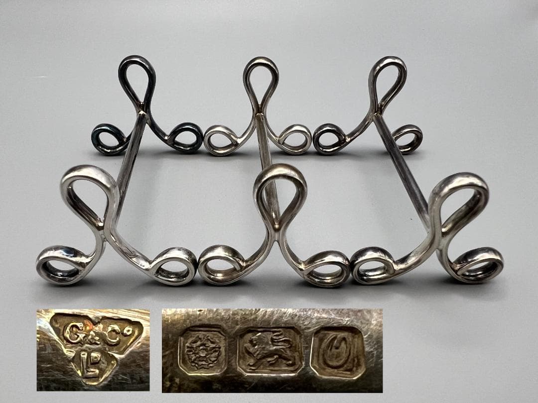 ライオン　ホールマーク　ナイフレスト 3本 セット　箸置　スプーンフォークセット