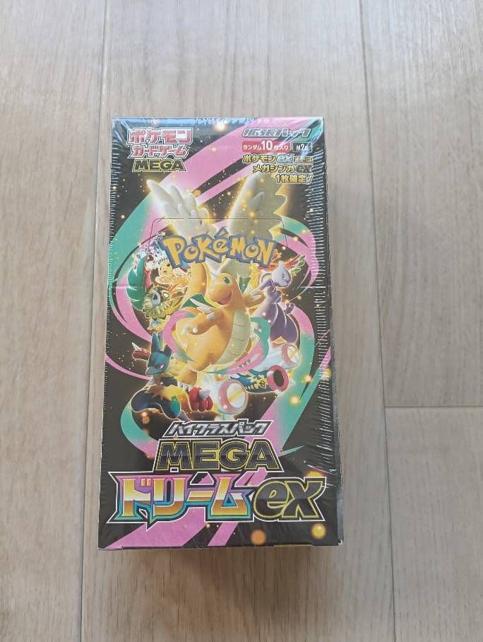ポケモンカードゲーム MEGAドリームEX ボックス　シュリンク付！