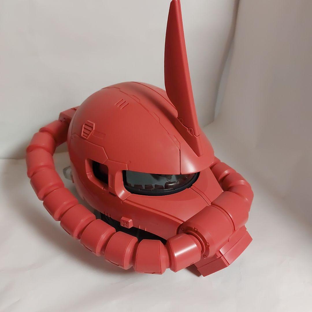 ザクヘッド レッド 約40cm EXCEED MODEL ZAKU HEAD 2｜ガシャポンオフィシャルサイト