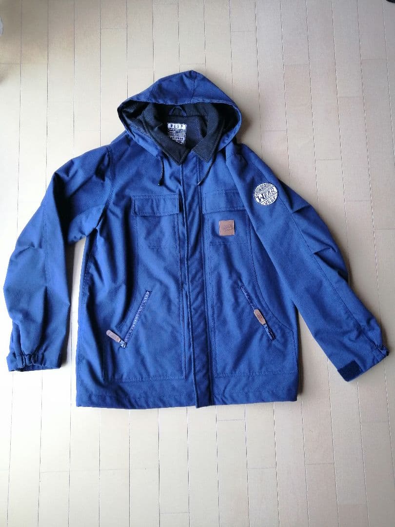 ベスプ　VESP スノボウェア　ジャケット　ワーク系　ネイビー紺　Lサイズ　美品