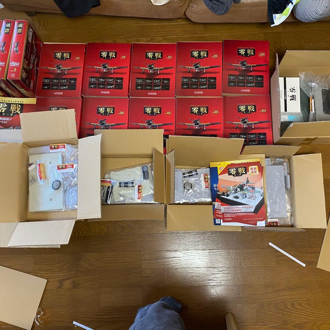 バラ売可能　アシェット　1/18　週刊　零戦 五二型　第1号〜140　抜けあり