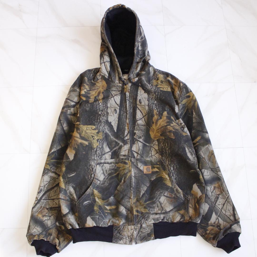Carhartt リアルツリーカモ アクティブジャケット Lサイズ