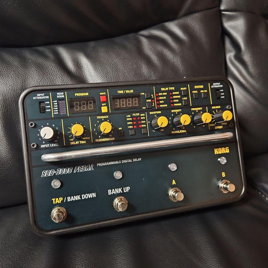 KORG SDD-3000 PEDAL デジタル・ディレイ SDD-3000 PEDAL - Programmable Digital Delay | KORG (USA)