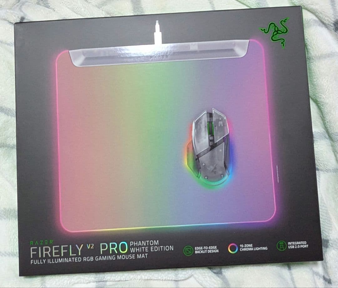 その他 Razer Firefly V2Pro PhantomWhiteEdition