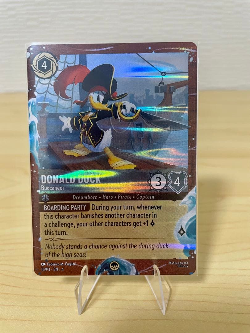 【希少】ロルカナ ドナルドダック ブッカニア ディズニークルーズ プロモ