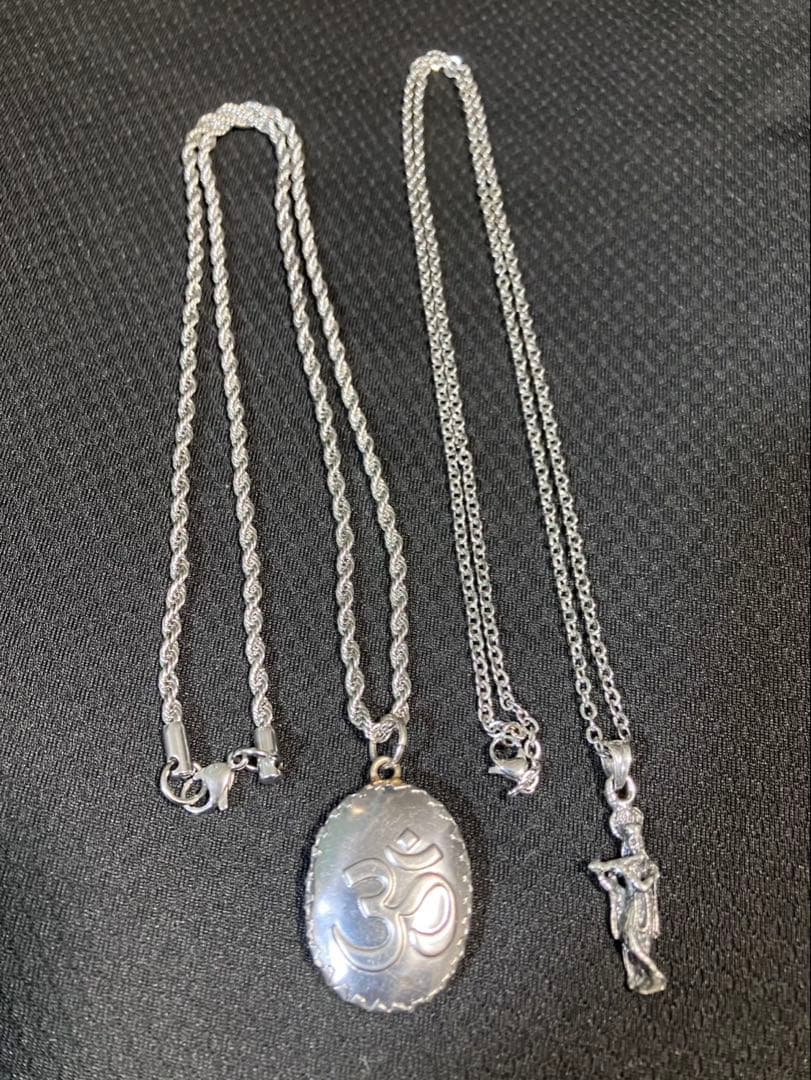 藤井風 着用 ペンダント セット ネックレス オーム ガネーシャ