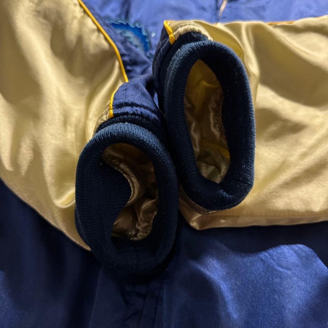 極絶品】テッドマン L スカジャン サテン ワッペン バックロゴ 短丈