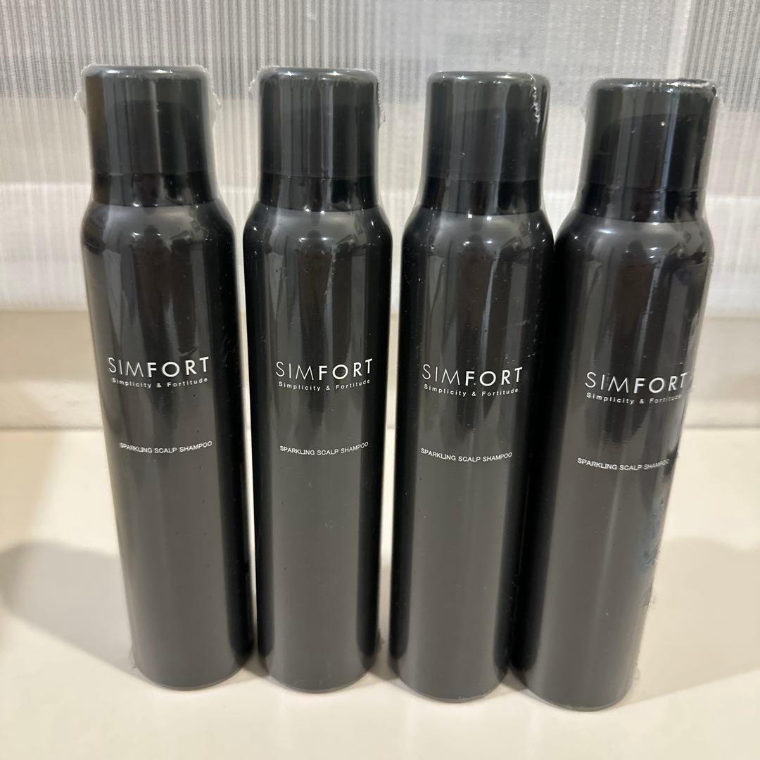 SIMFORT スパークリングスカルプシャンプー 4本セット