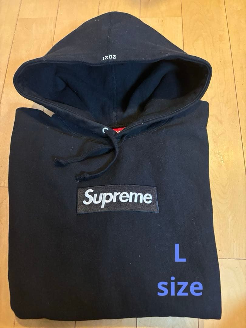❤️Supreme Box Logo Hooded Sweatshirt 21AW