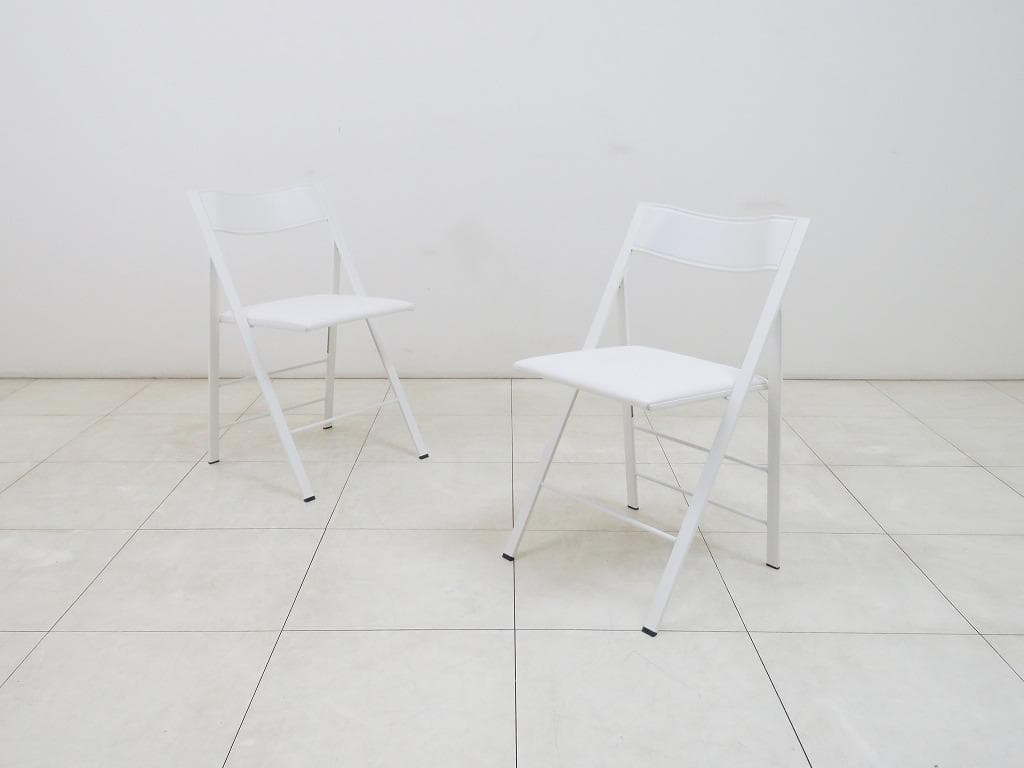 おすし様★美品★イタリア■アーメット■ポケットウッドチェア 2脚セット■折り畳み