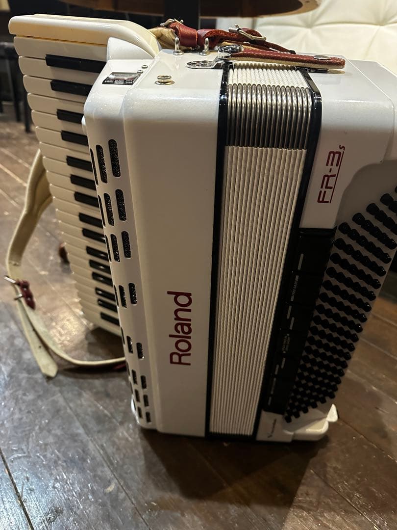 Roland FR-3s アコーディオン ホワイト
