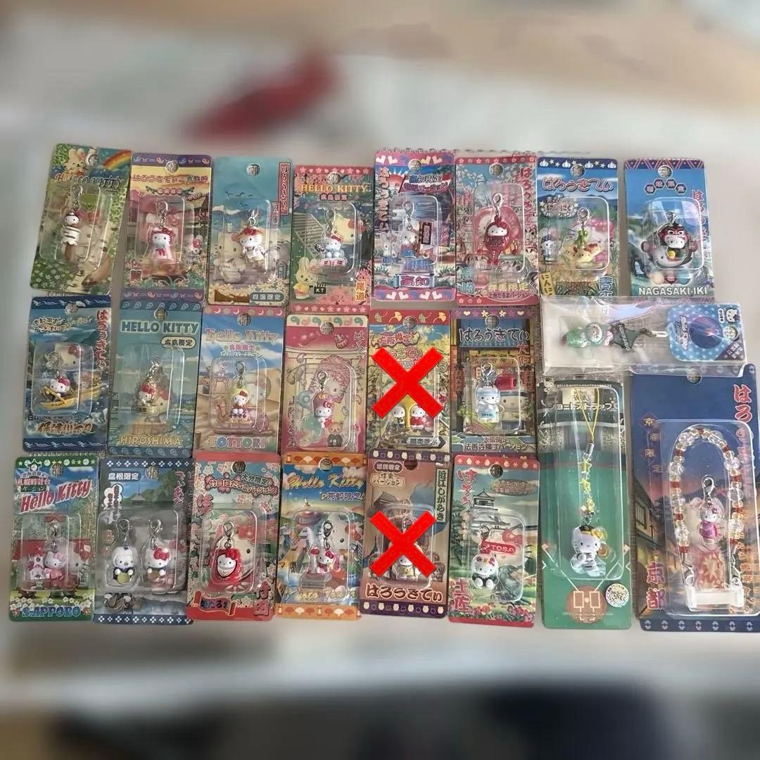 ハローキティ ストラップ 23個セット