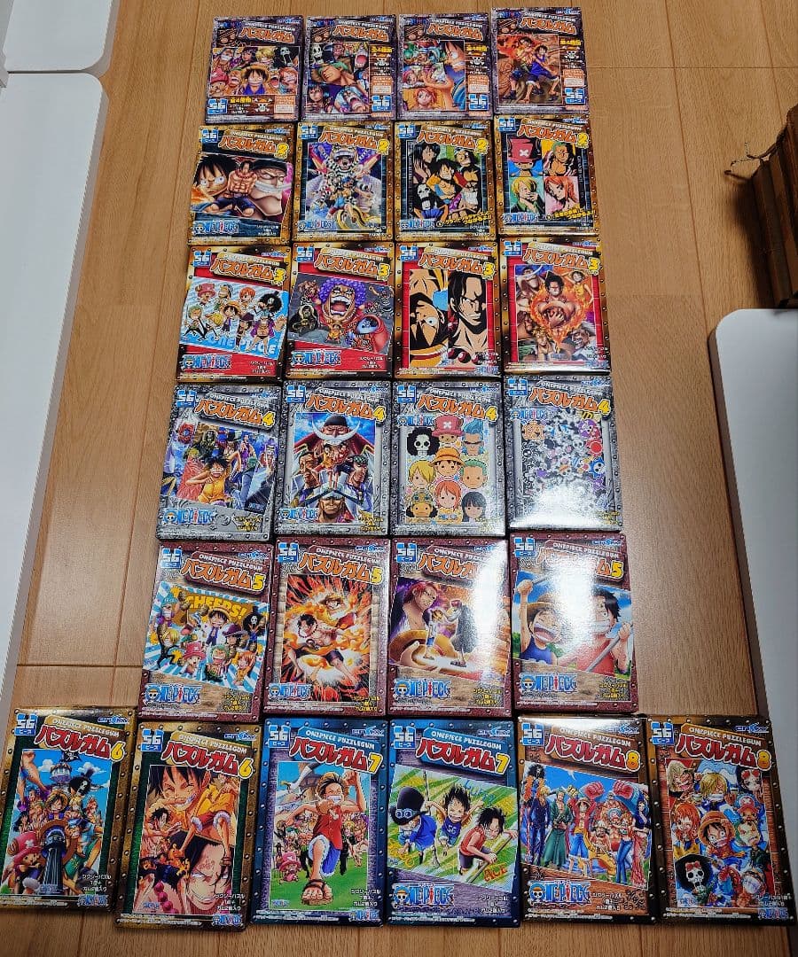 【未開封】ONEPIECE　パズルガム①〜⑧　全26種セット