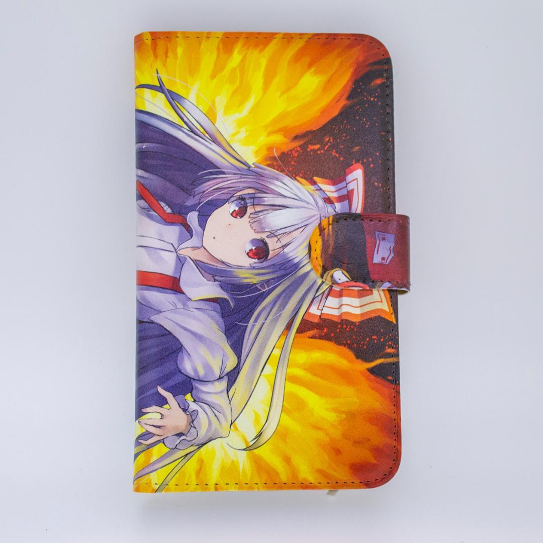 手帳型/多機種対応ケース「藤原妹紅」Android可