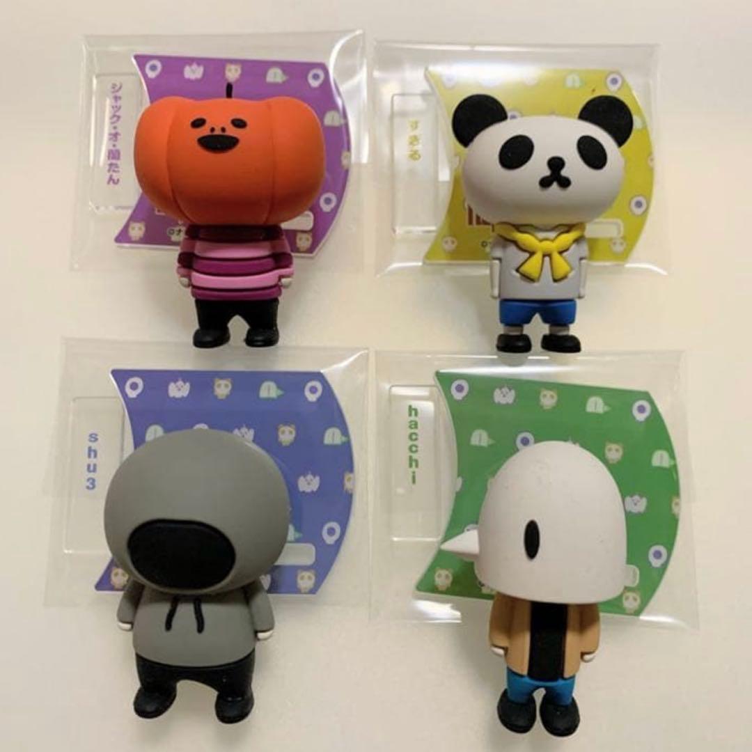 ナポリの男たち　ラバーマスコット　4体セット