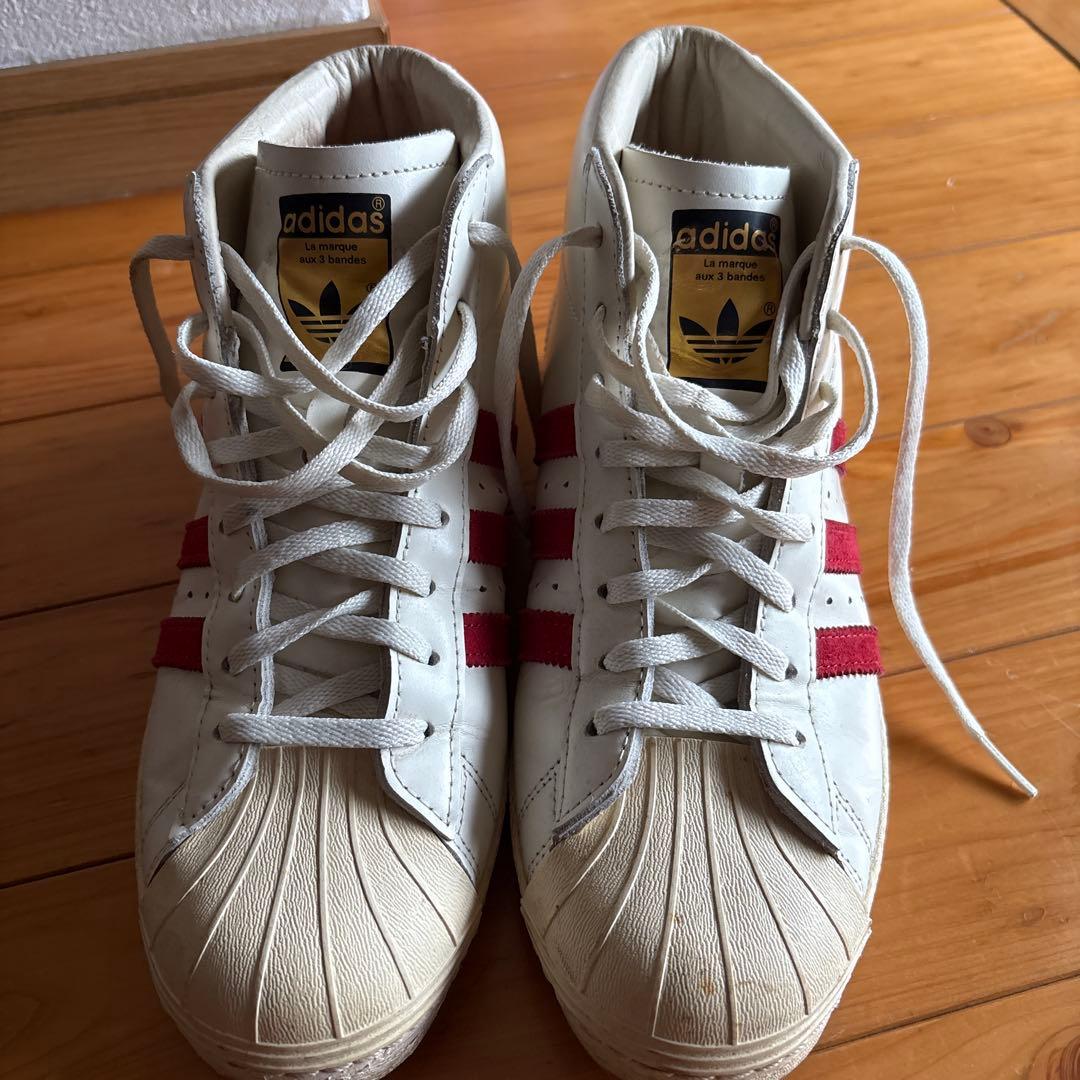 adidas PRO MODEL ハイカットスニーカー