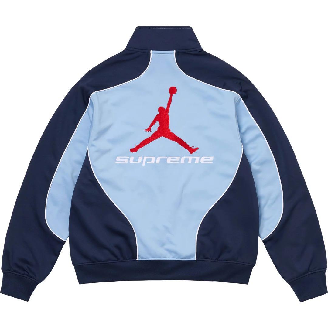Supreme × Jordan Tricot Track Jacket